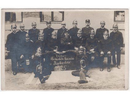 Výbor sboru dobrovolných hasičů v Rychvaldě 1925.