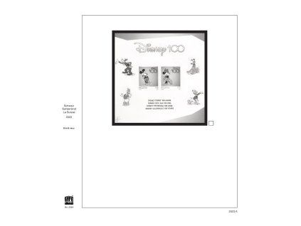 Listy SAFE Dual - Švýcarsko Disney 2023 - 1