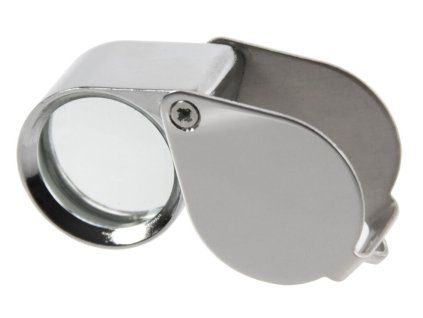 Ruční lupa 10× zvětšení, Ø 21mm - 1