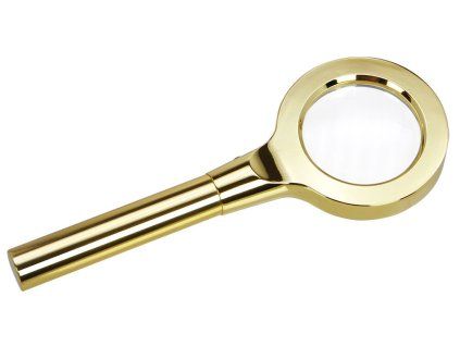 Zlatá lupa s LED osvětlením 2,5× - 1