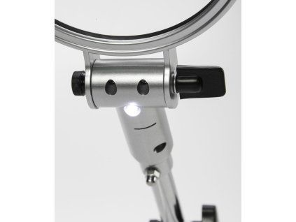 Stolní lupa s LED osvětlením, 120mm Ø - 1