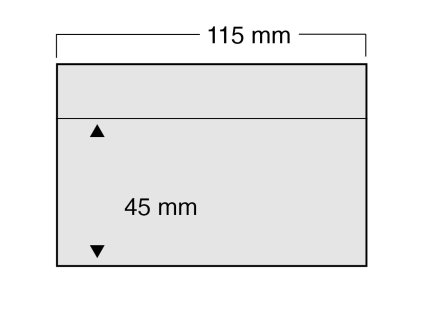 Svírací úložné karty 45×115 mm - 1
