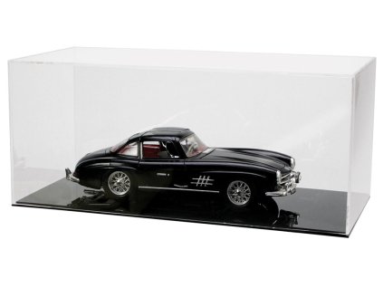 Kvádrová vitrína na modely tramvají 30×12×10 cm - 1