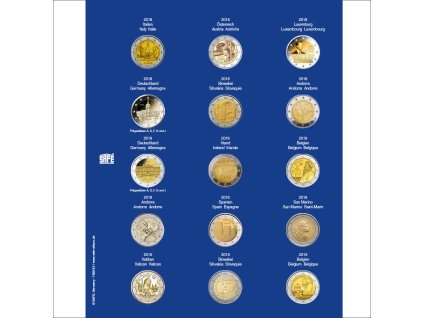 List TOPset na 2€ mince - 1