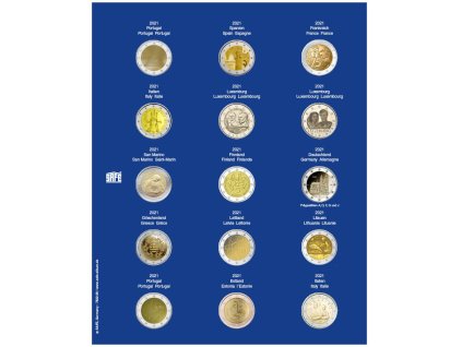 List TOPset na 2€ mince 2021 - 1