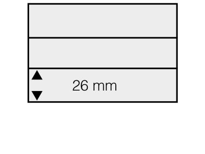 Zásobníkové karty DIN A6, 3 řádky 26 mm - 1