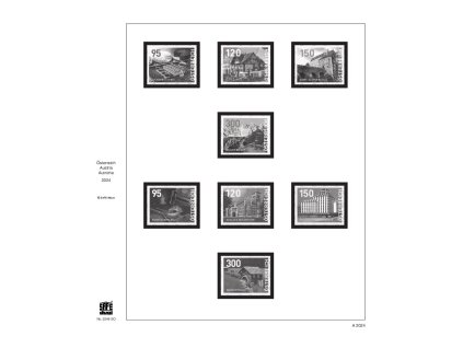 Album SAFE dual - rakouské známky 2024 - 1