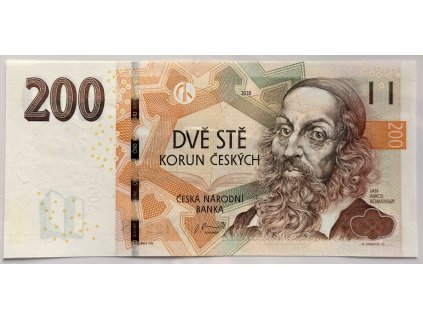 Česko. 200 Korun 2018. Série N 08. Hej. CZ 32.