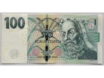 ČESKO. 100 korun 2018. Série S 59. Hej. CZ 31.