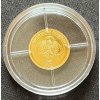 Historické Rakousko ve zlatě: Marie Terezie ve zlatě 0,5 g. 585/1000. Au.