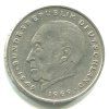 NĚMECKO. 2 Mark 1975/F. Adenauer. KM-124.
