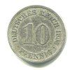 NĚMECKO. 10 Pfennig 1893/A.