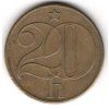 ČESKOSLOVENSKO. 20 haléřů 1981.