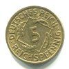 NĚMECKO. 5 Reichspfennig 1936/A