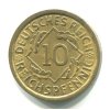 NĚMECKO. 10 Reichspfennig 1936/A.