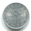 NĚMECKO. 200 Mark 1923/F. KM-35