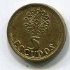 PORTUGALSKO. 5 escudos 1998. KM-632
