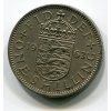 VELKÁ BRITÁNIE. 1 shilling 1963. Anglický znak.