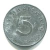 NĚMECKO. 5 Pfennig 1943/E.