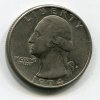 USA. 1/4 dollar 1974/D.