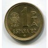 ŠPANĚLSKO. 1 peseta 1980/80. KM-816