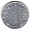 ČESKOSLOVENSKO. 1 haléř 1957.