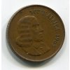 JIHOAFRICKÁ REPUBLIKA. 2 cents 1965. AFRICA