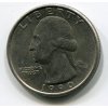 USA. 1/4 dollar 1990/D.