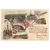 LIBEREC / Reichenberg. 1899. Litografie.