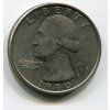 USA. 1/4 dollar 1990/P.
