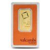1 oz Valcambi Matte Gold Bar New w Assay obv