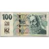 ČESKO. 100 korun 2018 s přetiskem ČNB. Série M 15. Hej. CZ 33.
