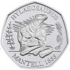 the dinosauria collection hylaeosaurus 2020 uk 50p brilliant uncirculated coin reverse uk20hlbu