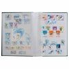 Zásobník na známky BASIC, DIN A4, s 16 bílými listy, nepolstrovaná vazba, pergamenové mezilisty, červená