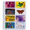 kunststoffhuellen optima 4er einteilung fuer telefonkarten klar 10er pack 2