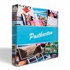 Album POSTCARDS s potiskem, na 600 pohlednic 50 vázanými listy