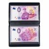 Kapesní album ROUTE, s potiskem, na 40 bankovek ze série "Euro Souvenir", modrá
