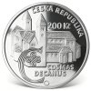 ČNB 200 KČ STŘÍBRNÁ MINCE kronikář kosmas 2 BK
