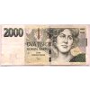 ČESKO. 2000 korun 2007. Série E 15. Hej. 27.