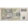 ČESKO. 1000 korun 2007. Série K 01. Hej. 27.