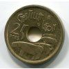 ŠPANĚLSKO. 25 pesetas 1995. KM-948