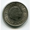 NIZOZEMÍ. 25 cents 1950. KM-183