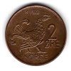 NORSKO. 2 öre 1972.