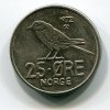 NORSKO. 25 öre 1972.