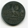 ÜBERLINGEN. 10 Pfenig 1917. Zn. Funck 553.1
