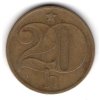 ČESKOSLOVENSKO. 20 haléřů 1974.