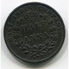 Východoindická společnost. 1/2 anna 1835, průměr 30,8 mm. Minc. Madras. KM-447.1