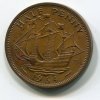 VELKÁ BRITÁNIE. 1/2 penny 1964.