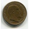 VELKÁ BRITÁNIE. Herní žeton. Král Edward VII. Napodobenina zlatého sovereignu 1909.