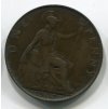 VELKÁ BRITÁNIE. 1 penny 1907. KM-794.2